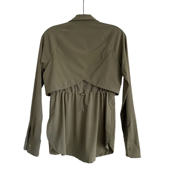 Athleta XXS olive Northstar Shirt - Picture 5 of 8